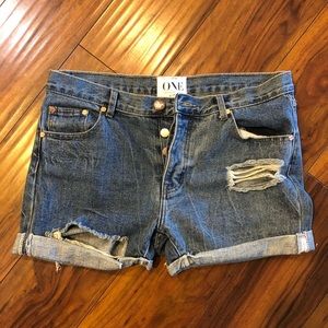 One Teaspoon Shorts size 28
